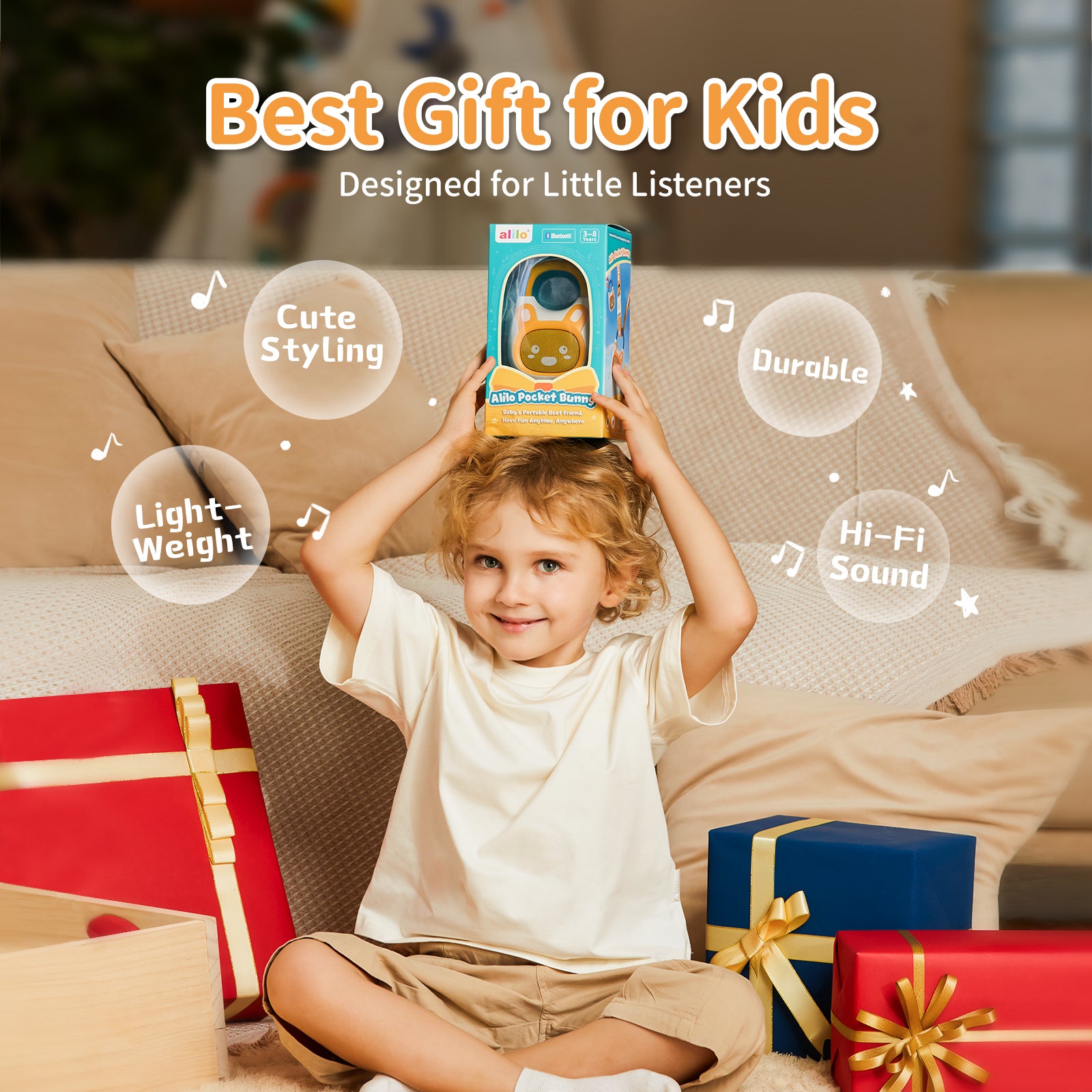 alilo Pocket Bunny Portable Story Music Player